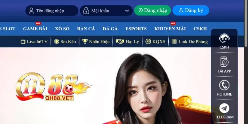 Đăng Nhập QH88 - Hướng Dẫn Cách Truy Cập Tài Khoản Hội Viên