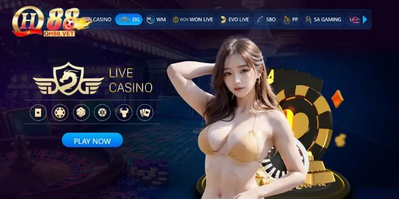 Giới thiệu thông tin đôi nét về sảnh casino QH88